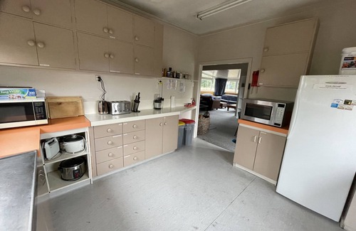 National Park Village Cabin | Whole Lodge rental. Sleeps 36. Close to ski-fields and bike trails.