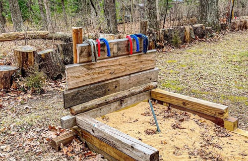 Oxford Cabin | WI Dells- full Rec lake,swim,boat,ski,UTV,fish,BBQ,sauna,fire pit,hiking,kayak