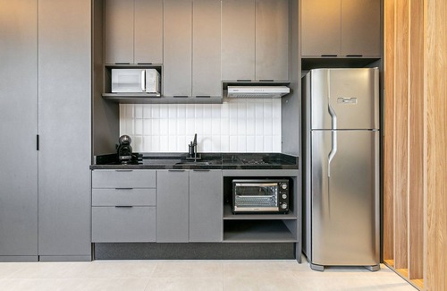 Santa Monica Apartment | WI-FI 300MB | Studio | Estação Santa Mônica #SM110