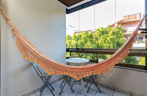 Jurere Apartment | WI-FI 350MB | 350m from Jurerê Beach #JA20