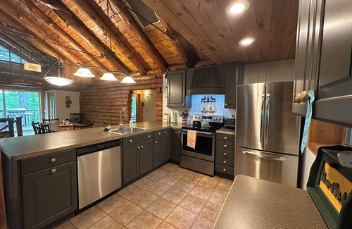 Chocorua Ski and Beach Cabin | Wicked-Awesome Log Cabin
