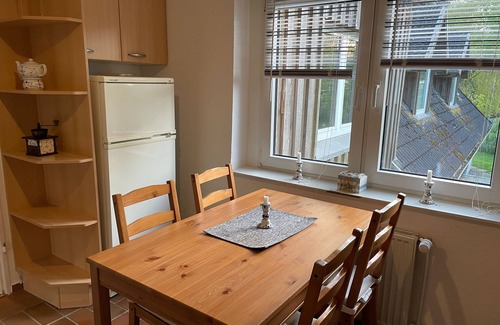 Munkbrarup Apartment | Wide view: Apartment near the Baltic Sea with 2 large bedrooms - Holiday apartment