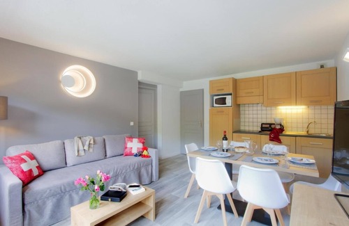 Plagne Centre Apartment | Wifi, 50m from resort center, fitness, tv, ski locker, 80-92m², La Plagne