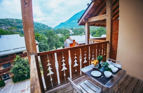 Ax-les-Thermes Apartment | Wifi, terrace, balcony, parking, tv, ski locker, 23m², Ax-Les-Thermes