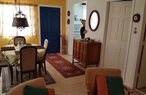 Dyer House | Wild Creek is a cozy European styled house on a year round creek!