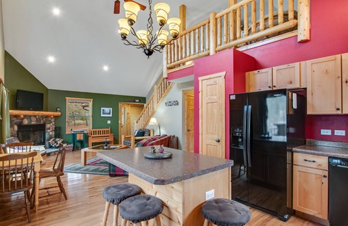 Nekoosa Cabin | Wilderness retreat near the lake with firepit, grill, large deck - dog friendly