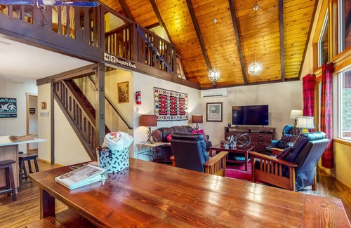 Packwood House | Wilderness retreat with a wood-burning fireplace