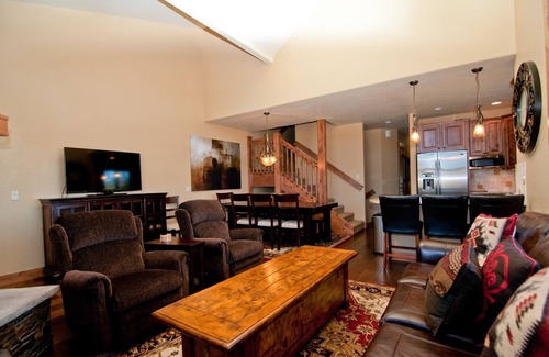 Wildernest House | Wildernest's Finest Townhome- Awesome View- Hot Tub, Fire Pit, Internet, Bus