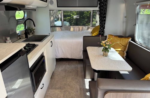Ashland House | Wildflower Airstream with 4 Person Hot Tub
