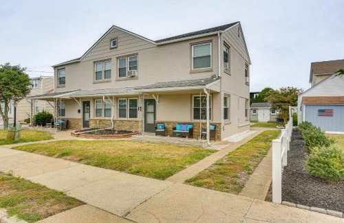 Wildwood Crest Apartment | Wildwood Crest Retreat Walk to Beach and Boardwalk!