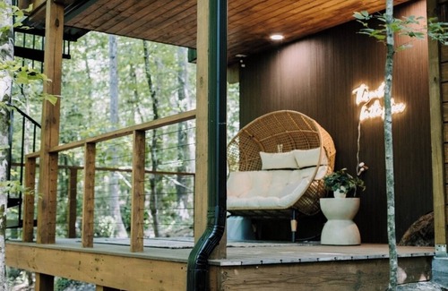 Abbeville Cottage | Wilewood A-Frame nSecluded/RomanticnHot Tub/Cold plunge