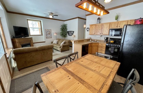 Ouray Condo | Will it be ICE AXE, CRAWLER, NORDIC? 1200MGPS-Mtn Views! On River! BBQ & yard!