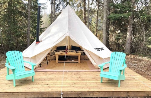 Regional District of Bulkley-Nechako RV Rental | Willow | Riverfront Bell Tent