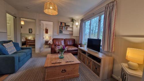 Burgh Island Ski Chalet | Willows Lodge, set in the valley near Bantham