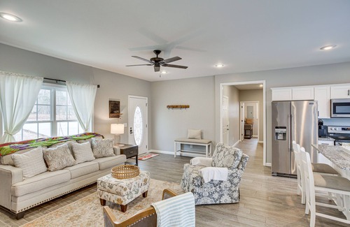 Winchester House | Winchester Home w/Deck < 1 Mi to Tims Ford Lake!