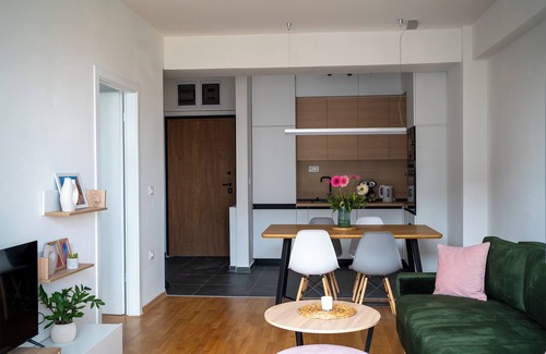 Skopje Region Condo | Wind Down Apartment in East Gate Living Skopje