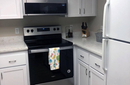 South Island Condo | Windward Point #210 Comfortable condo with beautiful view of the bay