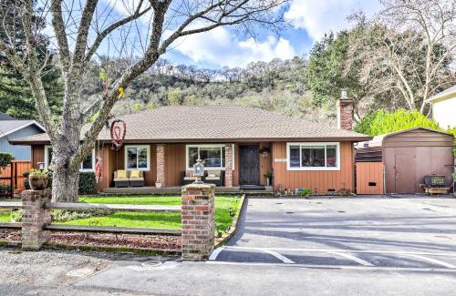 Glen Ellen House | Wine Country Retreat at Private Creekside House!
