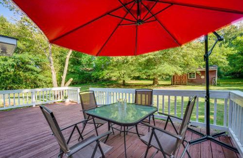 Winston - Salem House | Winston-Salem Home on 2 Acres - Spacious Deck!
