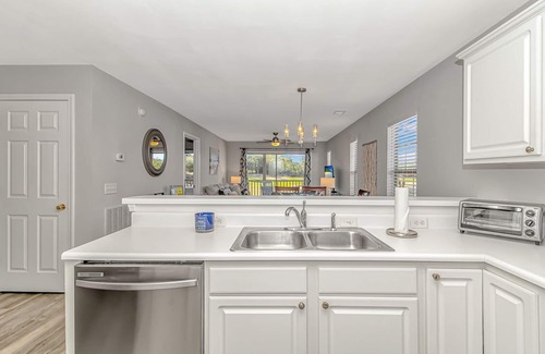 Pawleys Island Condo | Winter Sale! Lake & Golf Course Views from your Private 2nd floor patio