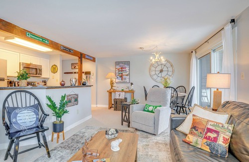 Nellysford Condo | Wintergreen Resort Condo: Deck & Golf Course Views