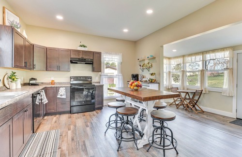 Monroe House | Wisconsin Farmhouse Stay: UTV, Boat, Snowmobile!