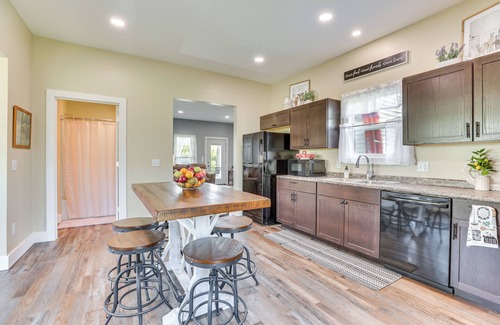 Monroe House | Wisconsin Farmhouse Stay: UTV, Boat, Snowmobile!