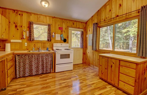 Lac du Flambeau Cabin | Wisconsin Northwoods, Lakeside Cabin w/shared Dock. ADA Friendly. Pet Friendly!