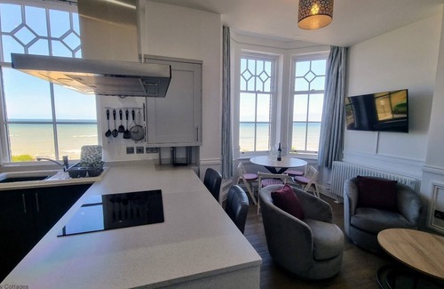 Sheringham Apartment | With its wonderful, far reaching sea views, this first floor apartment certainly does have the WOW f