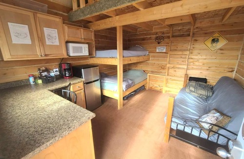 Ninilchik Cabin | Wolf Cabin in the Heart of Moose Country Alaska!