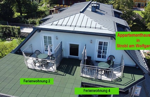 Strobl Apartment | WOLFGANGSEE, center, near the lake, skiing vacation, whirlpool, dog-friendly, SKY-TV