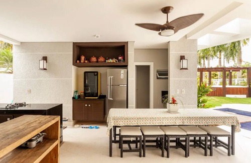 Guaruja House | Wonderful House, Beach Tennis, Full Court, Beach and Leisure