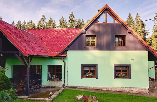 Smrzovka House | Wonderful private villa with private pool, WIFI, TV, terrace, panoramic view and parking