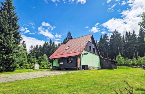 Smrzovka House | Wonderful private villa with private pool, WIFI, TV, terrace, panoramic view and parking