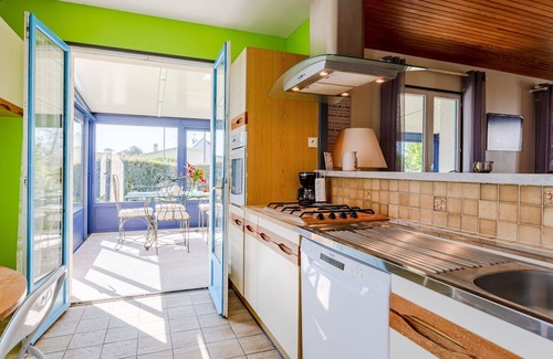 Saint-Germain-sur-Ay House | Wonderful private villa for 4 people with WIFI, TV, terrace, pets allowed and parking