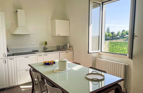 Castel Rocchero House | Wonderful private villa for 4 people with WIFI, terrace, panoramic view and parking
