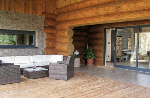 Benesov nad Cernou House | Wonderful private villa for 17 guests with hot tub, terrace, panoramic view and parking