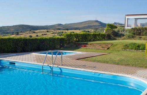 Nikos Kazantzakis Villa | Wonderful private villa for 12 guests with A/C, private pool, WIFI, hot tub, TV, patio and parking