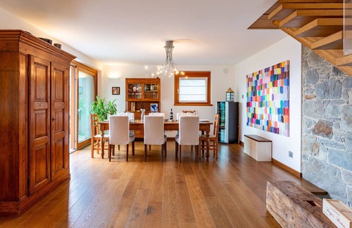 Morbegno House | Wonderful private villa for 8 people with WIFI, hot tub, A/C, TV, terrace, pets allowed and park.
