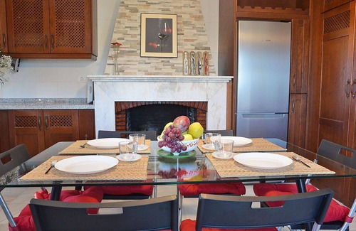 Baena House | Wonderful private villa for 8 guests with A/C, private pool, WIFI, TV, patio and parking