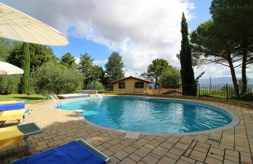 Ponte Buriano Villa | Wonderful private villa for 13 people with WIFI, private pool, TV and parking