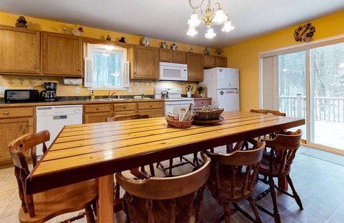 Eidelweiss Village House | Wonderful Retreat in the Trees W/ Fast WiFi, Furnished Deck, Fireplace & More