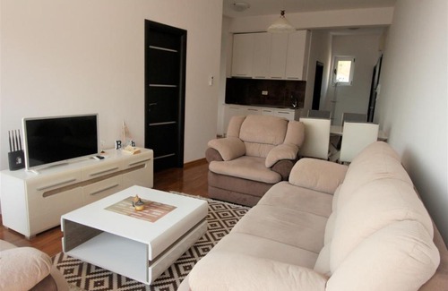 Rafajlovici Apartment | Wonderful Sea View One-Bedroom Apartment in Rafailovici by CMM
