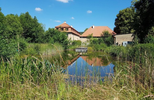 Bastheim Apartment | Wonderful vacation apartment with a wide view over the forest and meadow (50sqm)