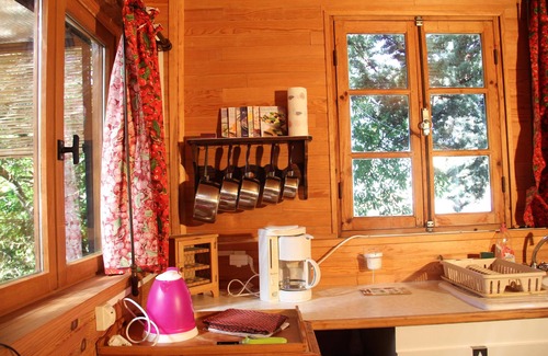 Crillon-le-Brave Cabin | Wood Shed in Provence, at the foot of Mont Ventoux