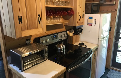 Bridgton Cottage | Wooded Highland Lake Waterfront Cabin - Great Beach and Dock
