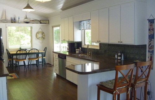 High Point House | Wooded Lakeside Retreat in a Quiet Cove.
