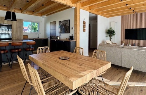 Sciez Ski Chalet | Wooden chalet 3 bedrooms - 8 pers - Near the beach - Weekly rental