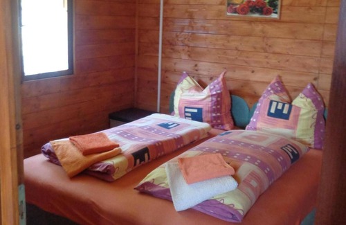 Nemesbuk House | Wooden holiday house Lisa in a dream situation with a view