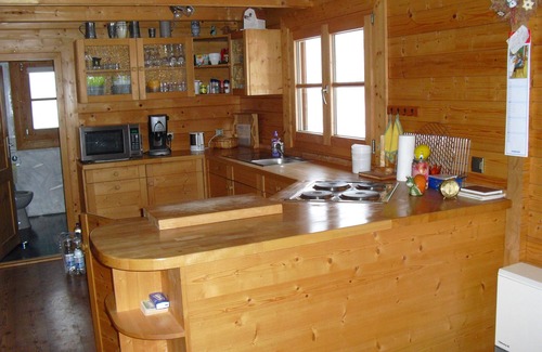 Kanzach Cabin | Wooden house with pool and sauna
